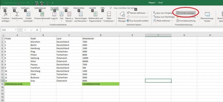 Excel Grundlagen wichtigsten Funktionen für Anfänger Tipps Tricks