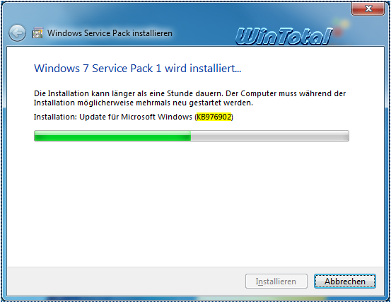 windows 7 service pack 1 update