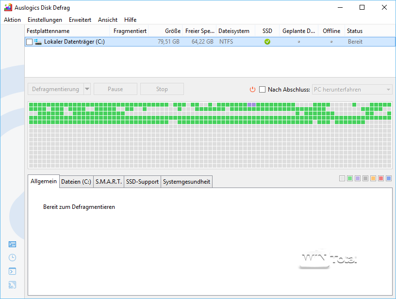 auslogics disk defrag download windows 10
