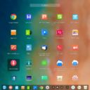 Linux Deepin Desktop mit dock