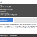 CCenhancer erweitert CCleaner