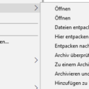 Mit 7-Zip entpacken