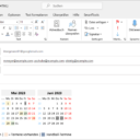 SmartTools Servicepack für Outlook Monatskalender