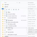 Files Kontextmenü
